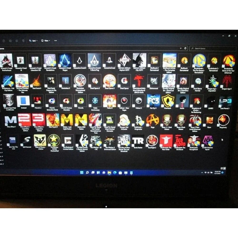 Lenovo Legion Y540-17lrh Windows 11 GTX 1660TI +Games